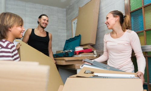 Specialist piano removal equipment used in a Balham home move