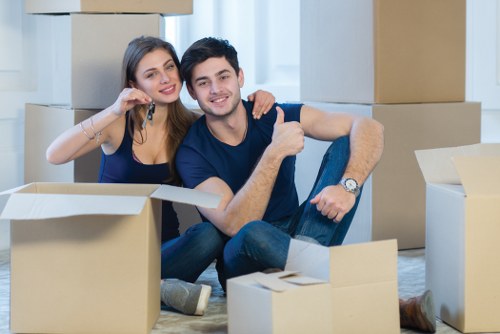 Movers Balham employee reviewing ethical compliance documents