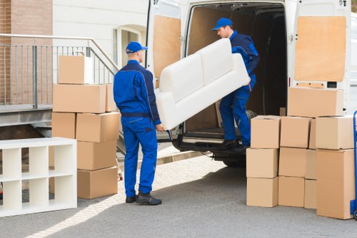 Organised moving day preparation for a Balham home relocation