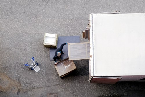 Unpacking boxes into a new Balham home with organised room placement