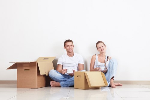 Commercial man and van support for a small business move in Balham