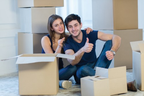 Collection of bulky furniture items from a local property