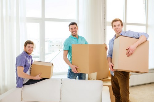Professional packing and labelling for a Balham office relocation