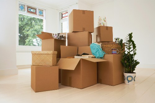 Removal team loading furniture for a same day move in Balham