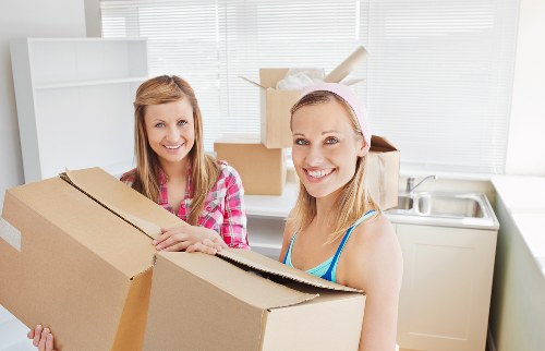 Careful furniture loading service for a Balham flat move